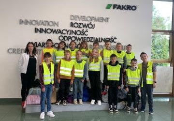 Wycieczka edukacyjna do firmy FAKRO w Nowym Sączu
